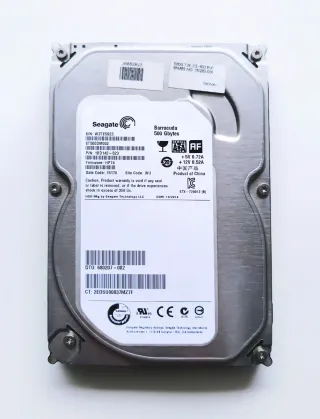 Disco Duro Seagate Barracuda 500GB SATA de 3,5