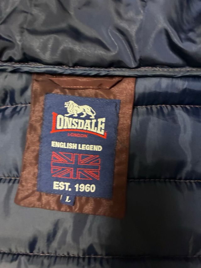 Piumino Lonsdale Viola Taglia L