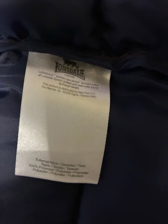 Piumino Lonsdale Viola Taglia L