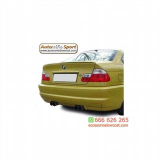 PARAGOLPES  TRASERO TIPO M3 BMW E46 BERLINA