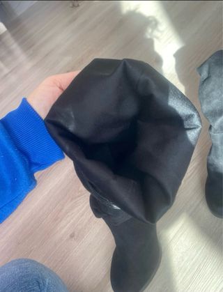 Stivali donna tacco alto quadrato, usati 2 volte