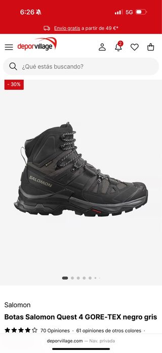 Botas Salomon