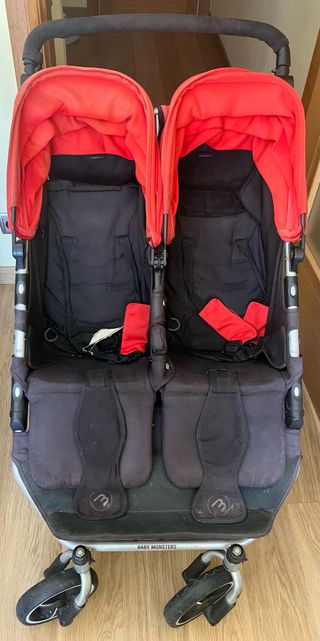 Silla Gemelar Baby Monster Easy Twin 3S
