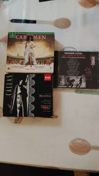 CDs de Ópera y Flamenco: Carmen y Norma