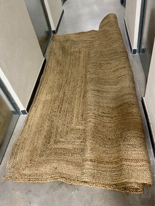 Tappeto in juta naturale
