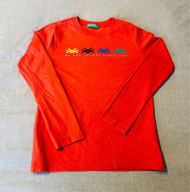 Pack 10 Camisetas Manga Larga Talla 6-7