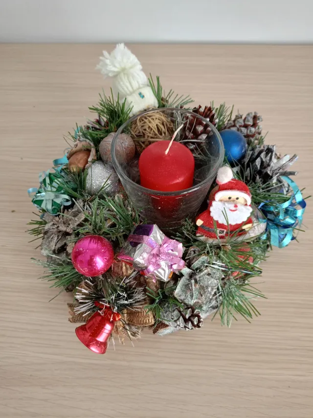 Bota Navideña Decorada