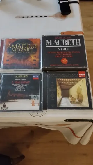 CDs de Ópera Clásica: Mozart, Verdi, Donizetti