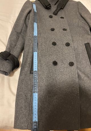 Abrigo The Kooples militar gris