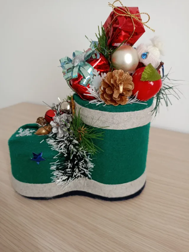 Figura Gnomo Navidad Regalo