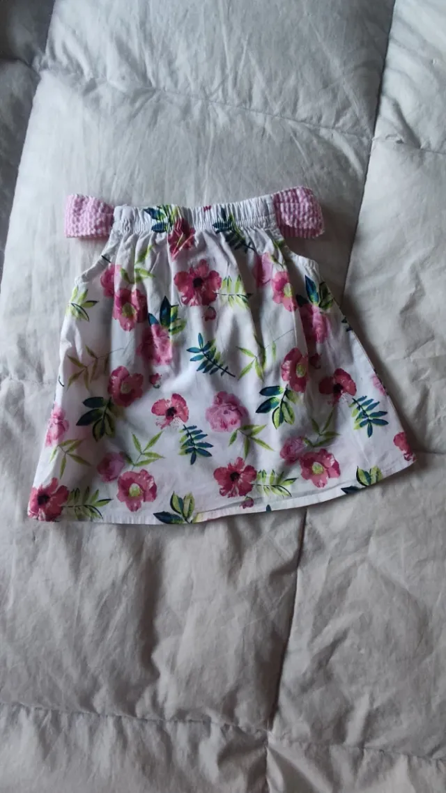 Vestido bebé niña floral