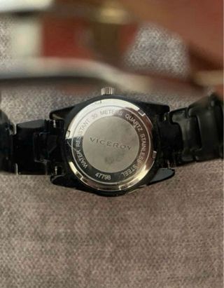Reloj Viceroy Negro con Brillantes