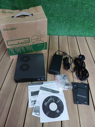 Shuttle XPC Slim DA320 Mini PC Negro