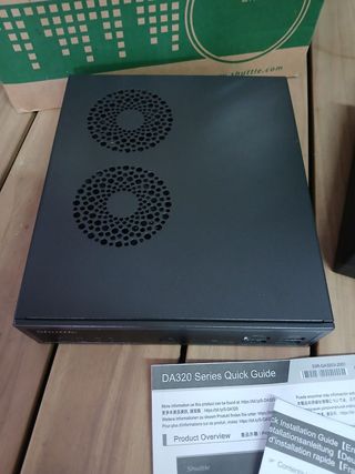 Shuttle XPC Slim DA320 Mini PC Negro