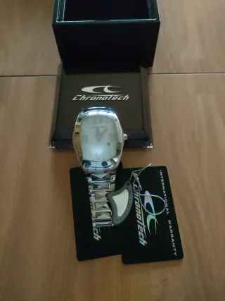 Orologio Cronotech vintage vetro a prisma