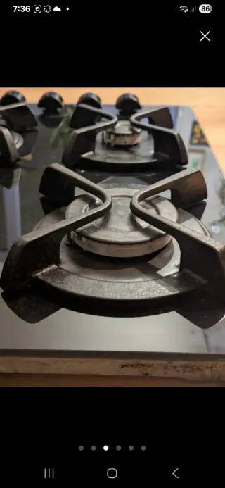 Encimera de gas Teka 4 fuegos