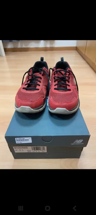 Zapatillas New Balance Rojas Talla 42