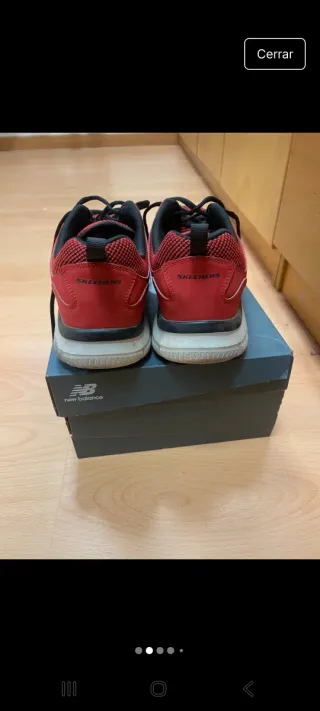 Zapatillas New Balance Rojas Talla 42