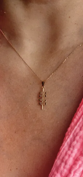 Colgante Oro Espetos Málaga