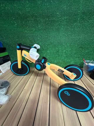 Kinderkraft 4Trike Triciclo Amarillo
