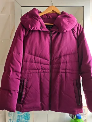 Plumón ANTEA fucsia talla M