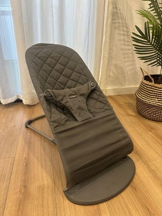 Hamaca BabyBjörn Gris (funda+juguete de regalo)