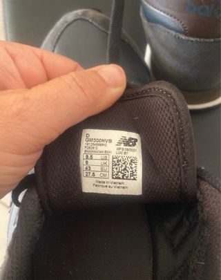 New Balance 500 Scarpe Uomo Nero/Blu