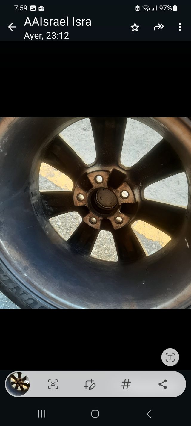 Ruedas con llantas de regalo ( Opel)