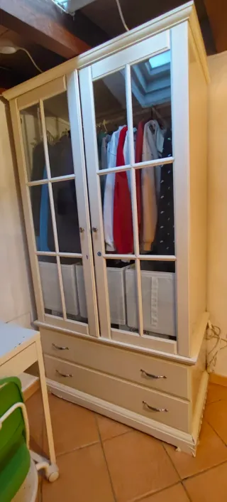 Armario Ikea Blanco Madera