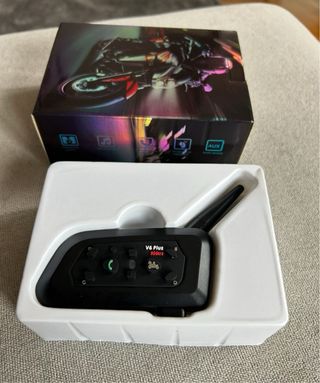 Intercomunicador V6 Plus Bluetooth Moto intercom