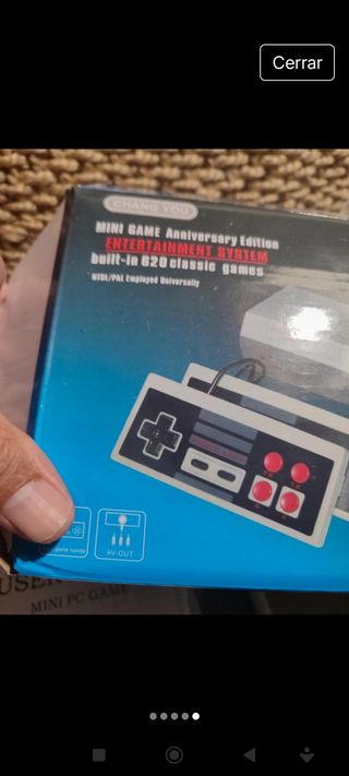 Consola Mini Game 620 juegos Clásicos