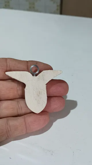 Portachiavi in legno SS Lazio