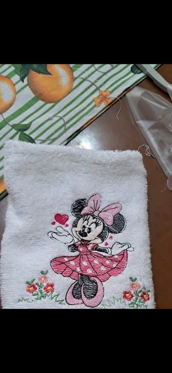 1 Asciugamano ricamato Capitan America