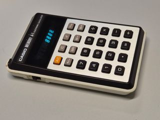 Calculadora Vintage Casio Memory A-1 Años 70