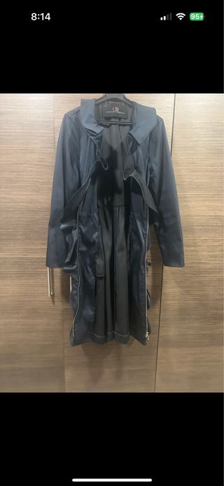 Gabardina Carolina Herrera Azul