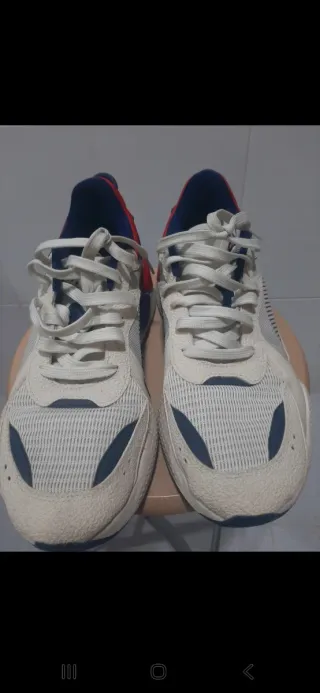 Zapatillas Puma RS-X Beige/Azul/Rojo