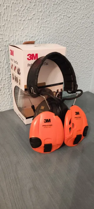 Cascos Peltor 3M Sporttac Protección Auditiva