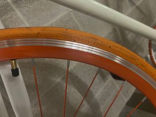Bicicleta Vintage Leotron Naranja