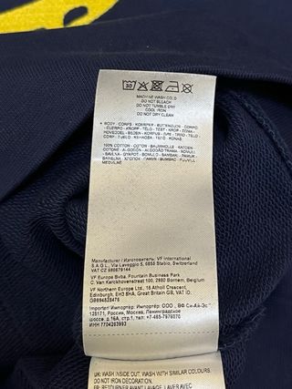Felpa Dickies Blu/Gialla Tg S