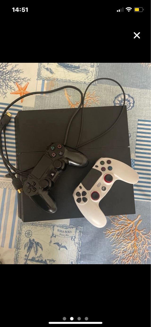 Mando PS4 (PlayStation 4) Negro y Blanco