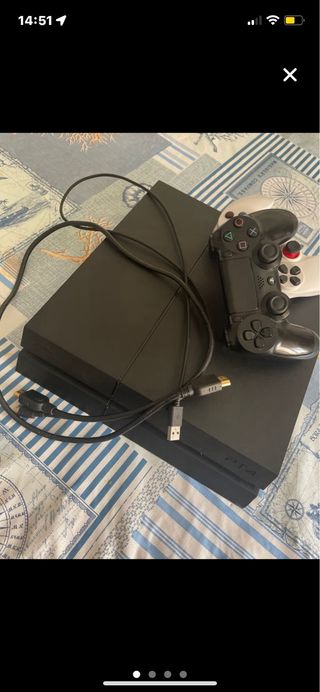 Mando PS4 (PlayStation 4) Negro y Blanco