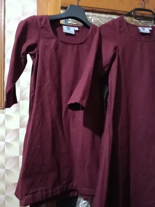 Ropa medieval infantil morada