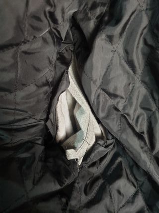 Chaqueta Cuero Sintético Negra