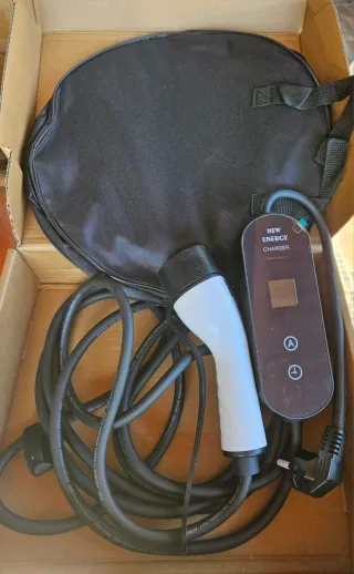⚡ Cargador portátil para coche eléctrico – Tipo 2 