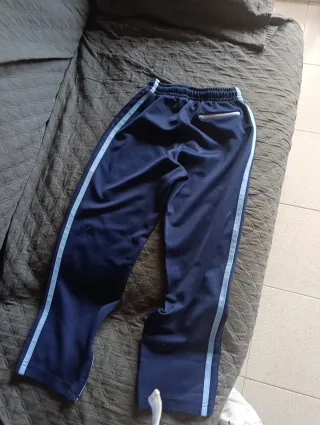 
2 Pantalones uniforme  deportivos niña azul.