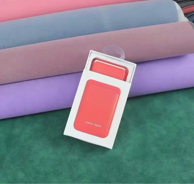 Cartera iPhone de cuero negra