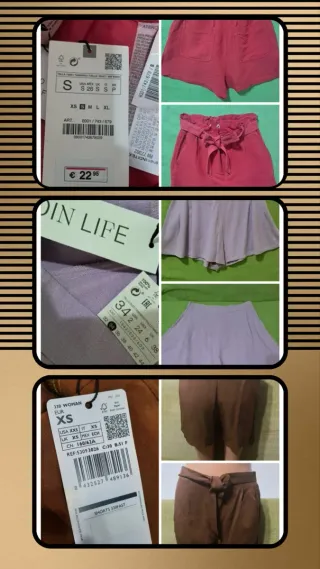 Lote 3 Faldas Pantalón Talla Única