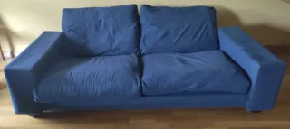 Sofá Cama 3 Plazas color azul