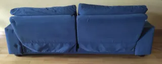 Sofá Cama 3 Plazas color azul