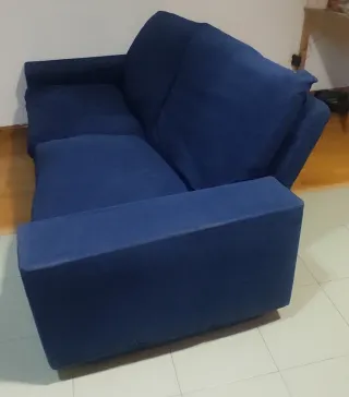 Sofá Cama 3 Plazas color azul